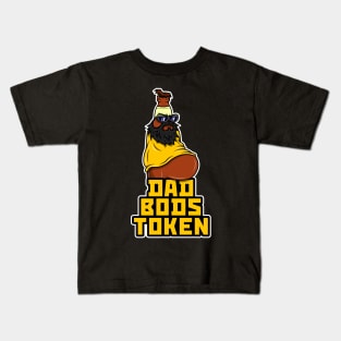 Dad Bods Token - The Main Logo Kids T-Shirt